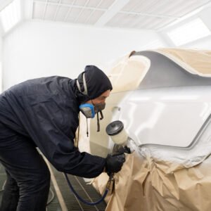 Restauración de pintura automotriz
